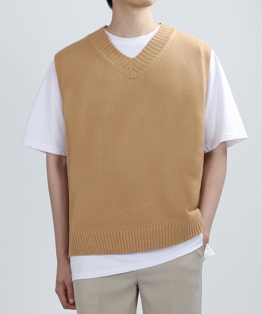 Jhonny West Dumpy Knit Vest (Carmel)