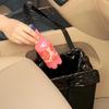 Car Hanging Trash Can Multipurpose Waterproof Backseat Organizer, Universal Vehicle Storage Bin for Snack Wrappers