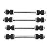 Qiilu Front and Rear Sway Bar Links, 4-Piece Suspension Stabilizer Bar Link Kit (K7275) for Ford Explorer 2006-2010, Replacement