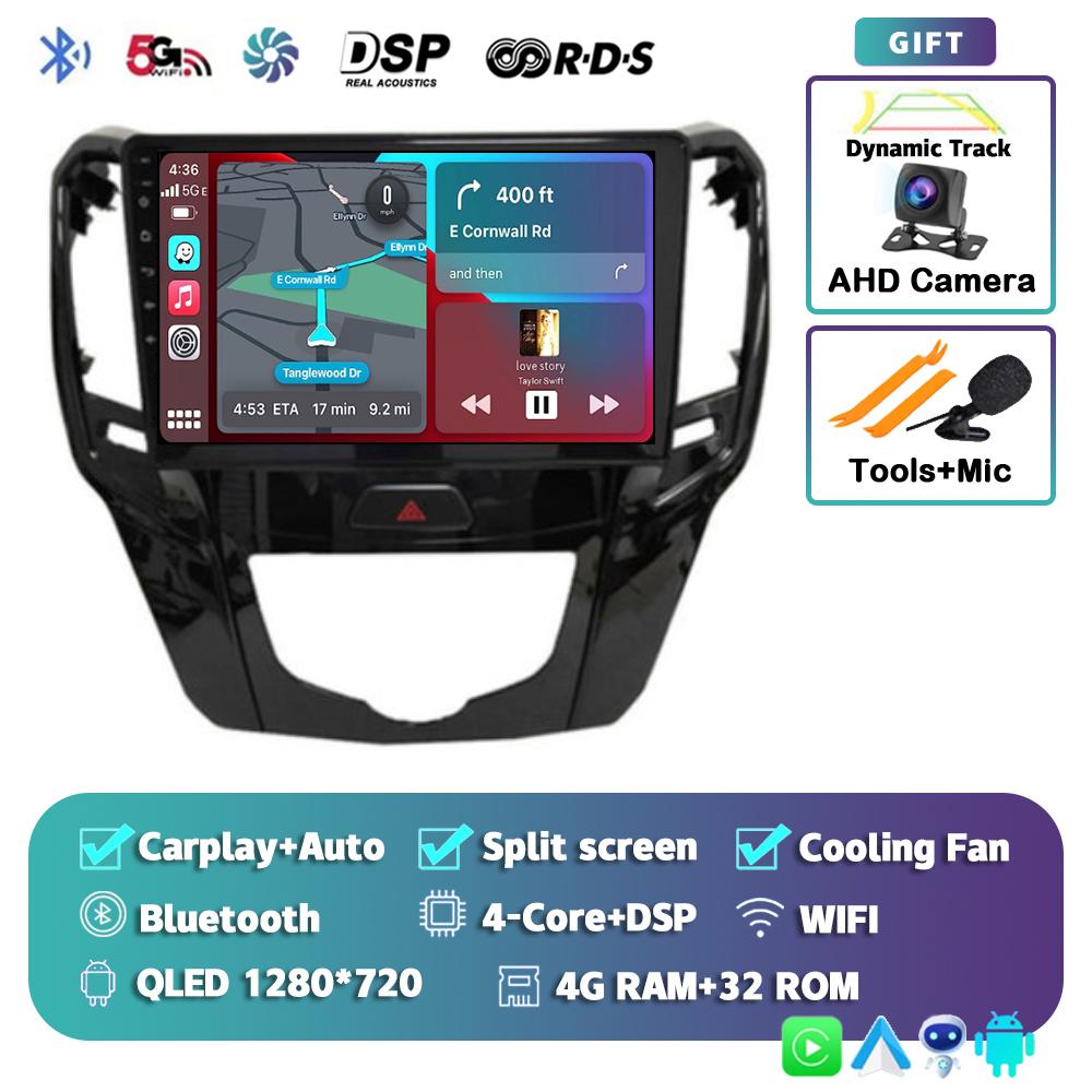 Android 14 Carplay Auto Car Radio For GWM Great Wall H1 M4 2012 2013-2016 Multimedia GPS Player Navigation Stereo BT No 2din DVD