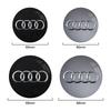 For Audi  A5 4pcs 60mm 61mm 68mm 69mm Audi Hub Caps Car Wheel Center Caps for Audi A3 A6 Q3 B5 B6 B7 A8 A5 A4 C6 C5 C7 A7 B8 B9 Q7 8P 8V 8L