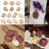 Wax Seal Stamp Photo Frame Series Sealing Wax Stamp Brass Wax Stamp Head for Wedding Invitations Card Scrapbooking Decor