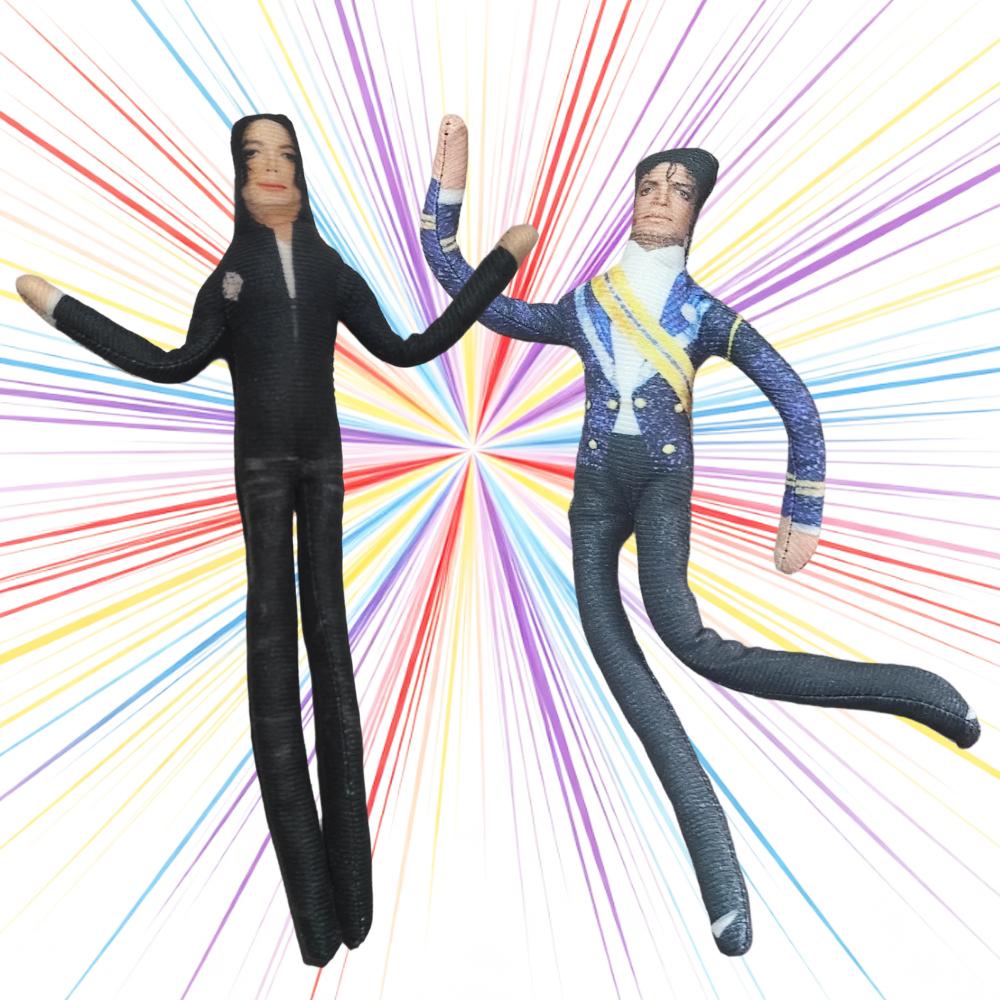 Michael Jackson Beweegbare Gewrichten Actiefiguur Pluche Pop Cosplay Ornament Verzamelaar Model Speelgoed Huisdecoratie Fan Collectie Cadeau