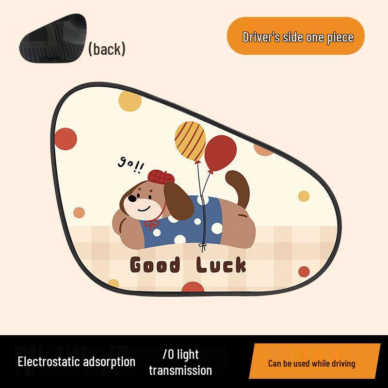 Car Window Sunshade: Heat Insulation & UV Protection Electrostatic Sticker