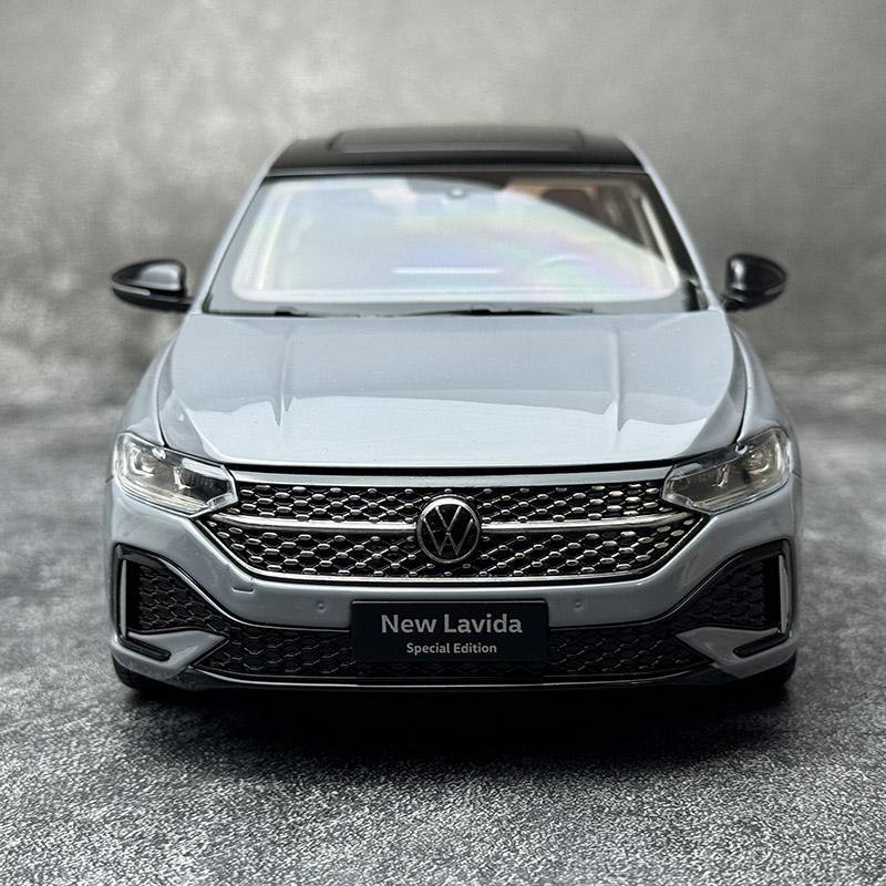 TCFJN1 New 1:18 2023 VW Lavida Plus Alloy Car Model Diecast Metal Vehicles Car Model Simulation Collection Children Toy Gift Decoration