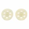 2PCS Plastic Remote Control Helicopter Gear White RC Helicopter Gear Assembly