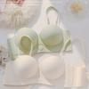 Non-marking Underwear Gathered Small Breasts One Fixed Cup Without Steel Ring To Collect Side Breasts Bra