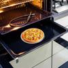 Teglia per pizza in acciaio, teglia per pizza antiaderente, teglia da forno, griglia metallica rotonda, teglia a rete forata, adatta al forno