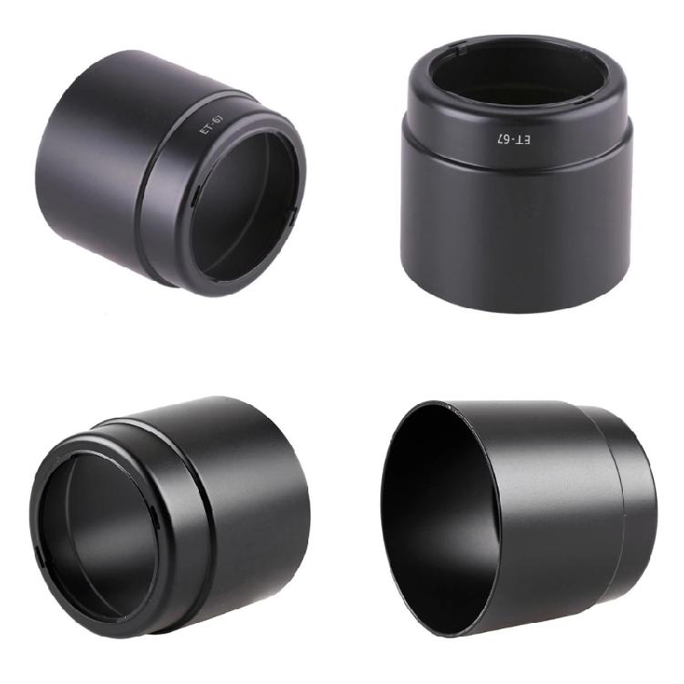 Protective Lens Shade for EF 100mm F/2.8 Macro Lens Mount Minimizes Scattered Lights and Prevents Fingerprints