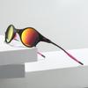 Mars Sand Black Punk Retro Metal Mirror