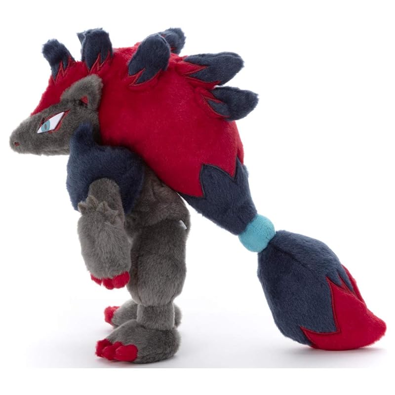 Takara Tomy Arts Pokémon I Choose You! Plush Zoroark, approximately 23cm tall