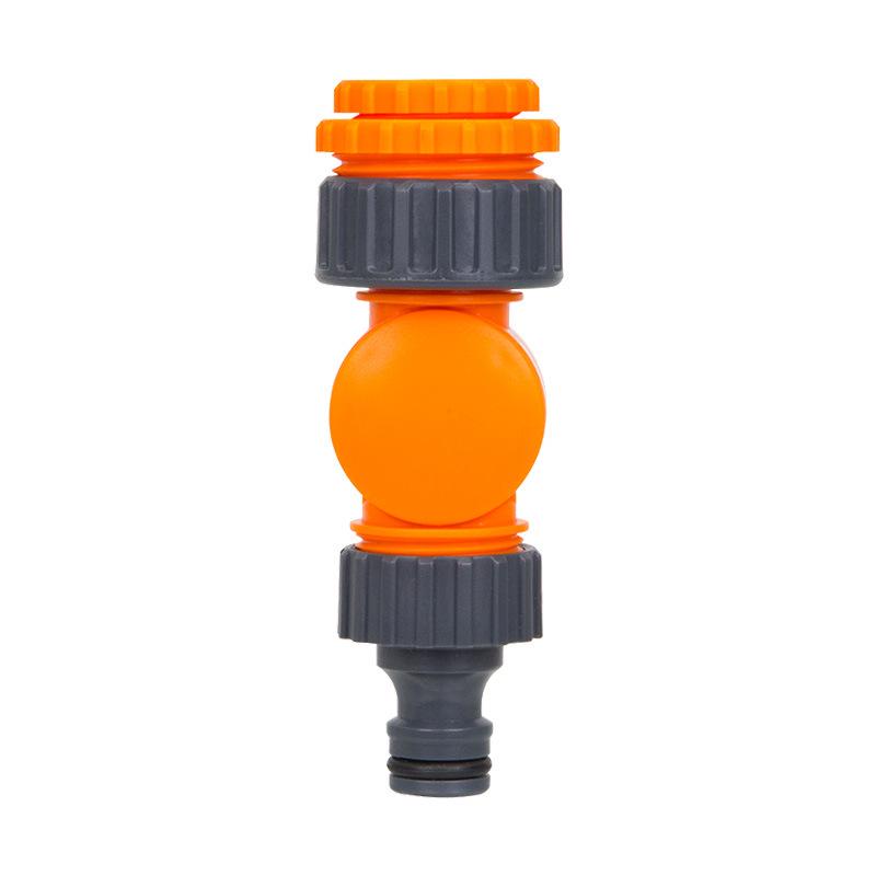 Plastic Anti-Kink Swivel Faucet Connector, 4-Point & 6-Point Female Thread, 180° Rotatable Nipple