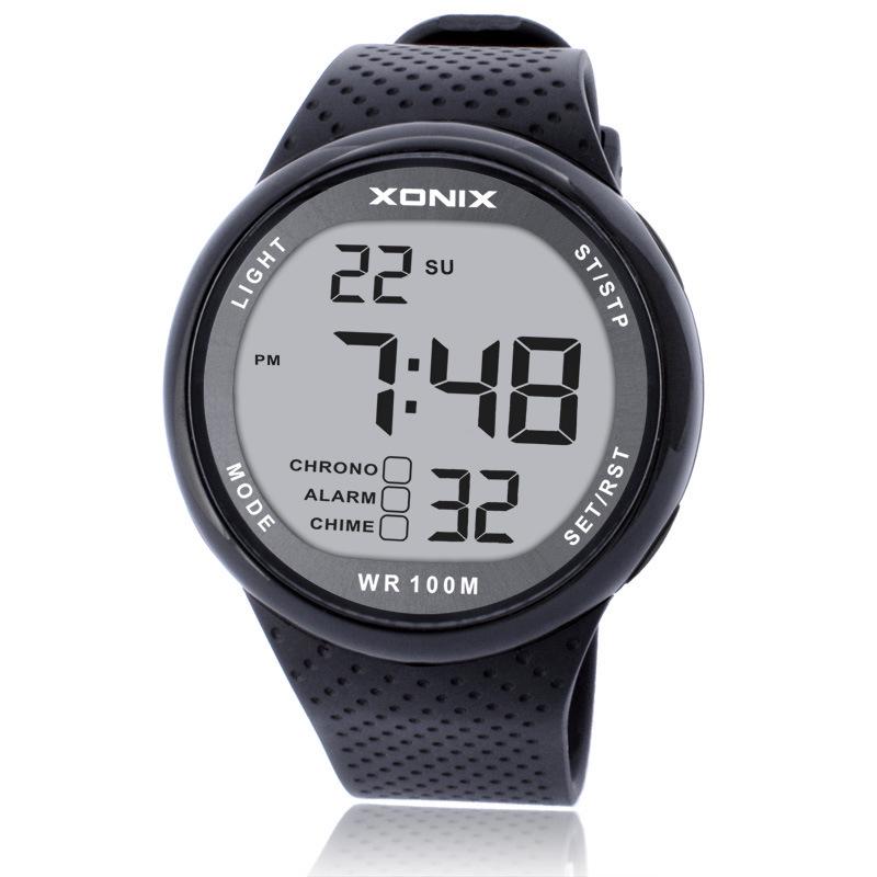 XONIX Men's 100M Waterproof LED Dive Watch - Popular, Affordable Sports Accessory