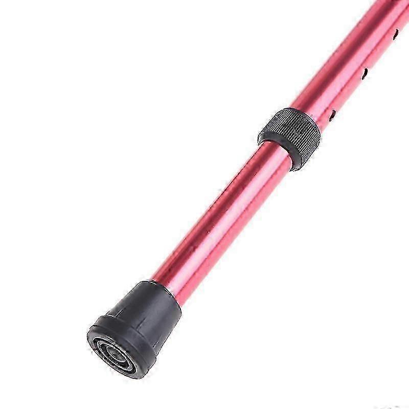 Ultra-Light Adjustable Aluminum Walking Stick for Seniors & Hikers - Anti-Slip Grip, 53-90cm, Portable Folding Trekking Pole