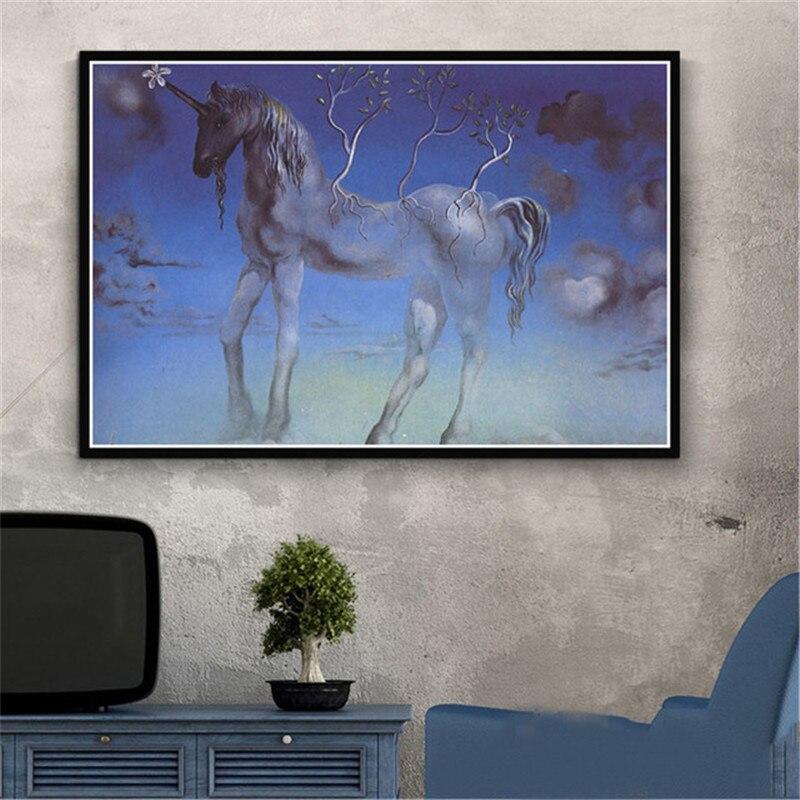 

Сальвадор Дали, сюрреализм, настенная картина, холст, живопись, ретро постеры Quadro и принт для гостиной, украшения дома, Cuadros 21*30cm No Frame