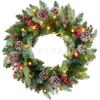 Christmas Wreath Door Hanging Decor Home Mall Window Party Festive Simulation Ornament