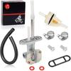 Fuel Valve Petcock 8mm Kit Compatible with YAMAHA TW200 1988-2022 XT350 1985-2000 PW80 1999-2006 TTR125 TTR125LE 2000-2023 TTR230 2005-2021