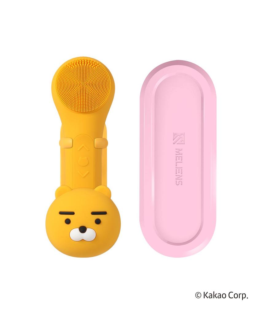 Kakao Silicone Vibrating Cleanser (Stand Included) + Portable Case Set, Facial Cleansing Brush, Deep Cleansing, Pore Care