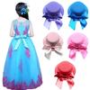 Fascinator Hat Shape Hair Clip Wedding Photography Camping Hairpin for Teen Girl Spring Picnics Taking Photo Hair Clip