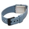 Casio Analogové hodinky Chipkashi Levné Casio MQ-38UC-2A2 Matný šedavě modrý uretanový pásek Obdélníkový ciferník Unisex Zámořský model