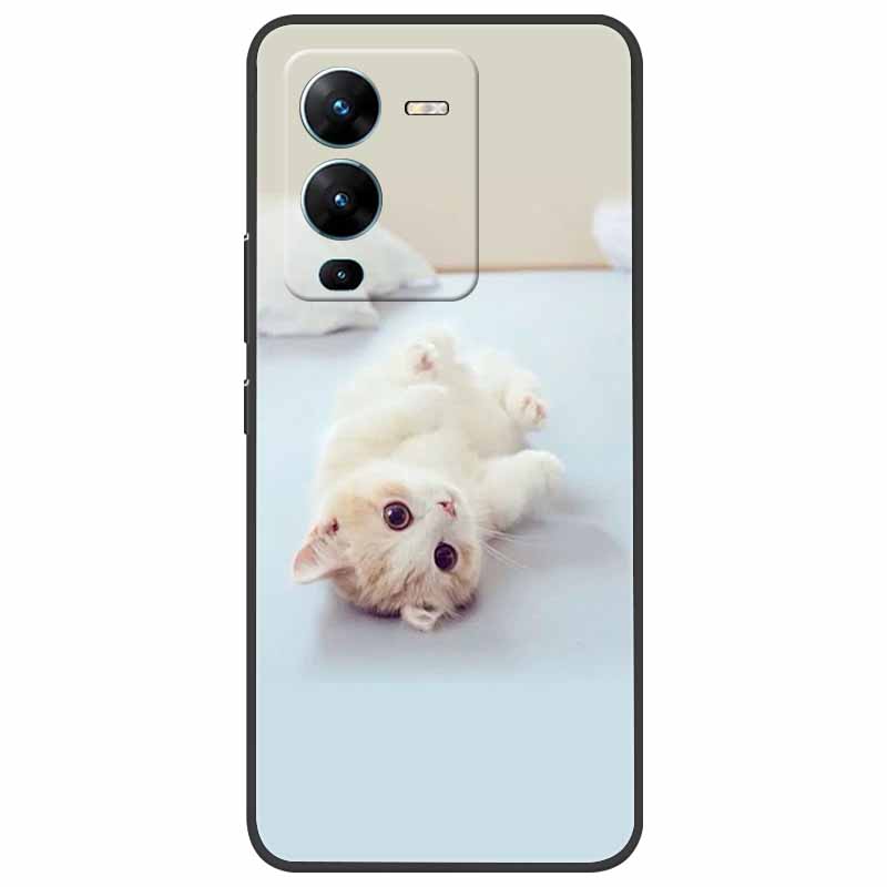 

Для vivo V25 Pro Чохол V2158 М який Силіконовий TPU Чохол для Телефону Для vivo V25 Pro 5G Чохол Ударостійкий Capa V 25 Pro V25Pro Coque Крутий For vivo V25 Pro