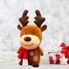 Reindeer Stuffed Doll Cute Expressions for Table Children