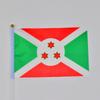 Burundi 10pieces of 14*21cm hand-waving flags