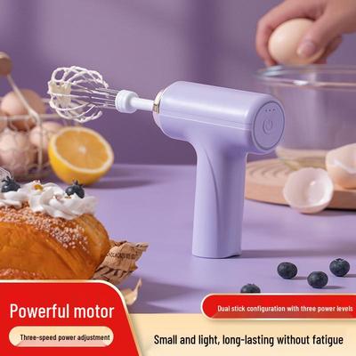 Wireless Handheld Electric Egg Beater & Mixer for Baking