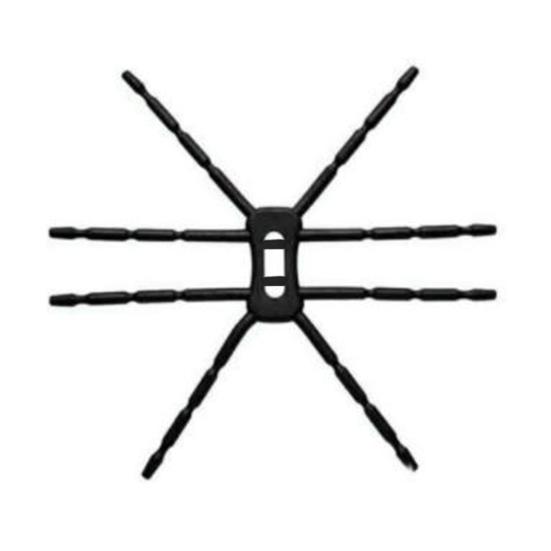 

Автомобильный держатель для телефона Регулируемая ручка Универсальная многофункциональная гибкая стабильная декоративная портативная автомобильная настольная подставка для телефона-паука с поддержкой крепления чёрный