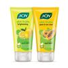 Joy Signature Gesichtswasch-Kombination mit aufhellendem Zitronen-Gesichtswaschmittel 150ml & Flecken- & Bräunungsentfernendes Papaya-Gesichtswaschmittel 150ml (2 Artikel im Set)