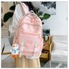 2025 New Fashion Casual School Bag for Girls and Boys Contrast Large Capacity Book Bag Student Computer Bag Outdoor Travel Backpack