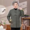 Elegant New Chinese Style Autumn Jacket for Middle-Aged Women