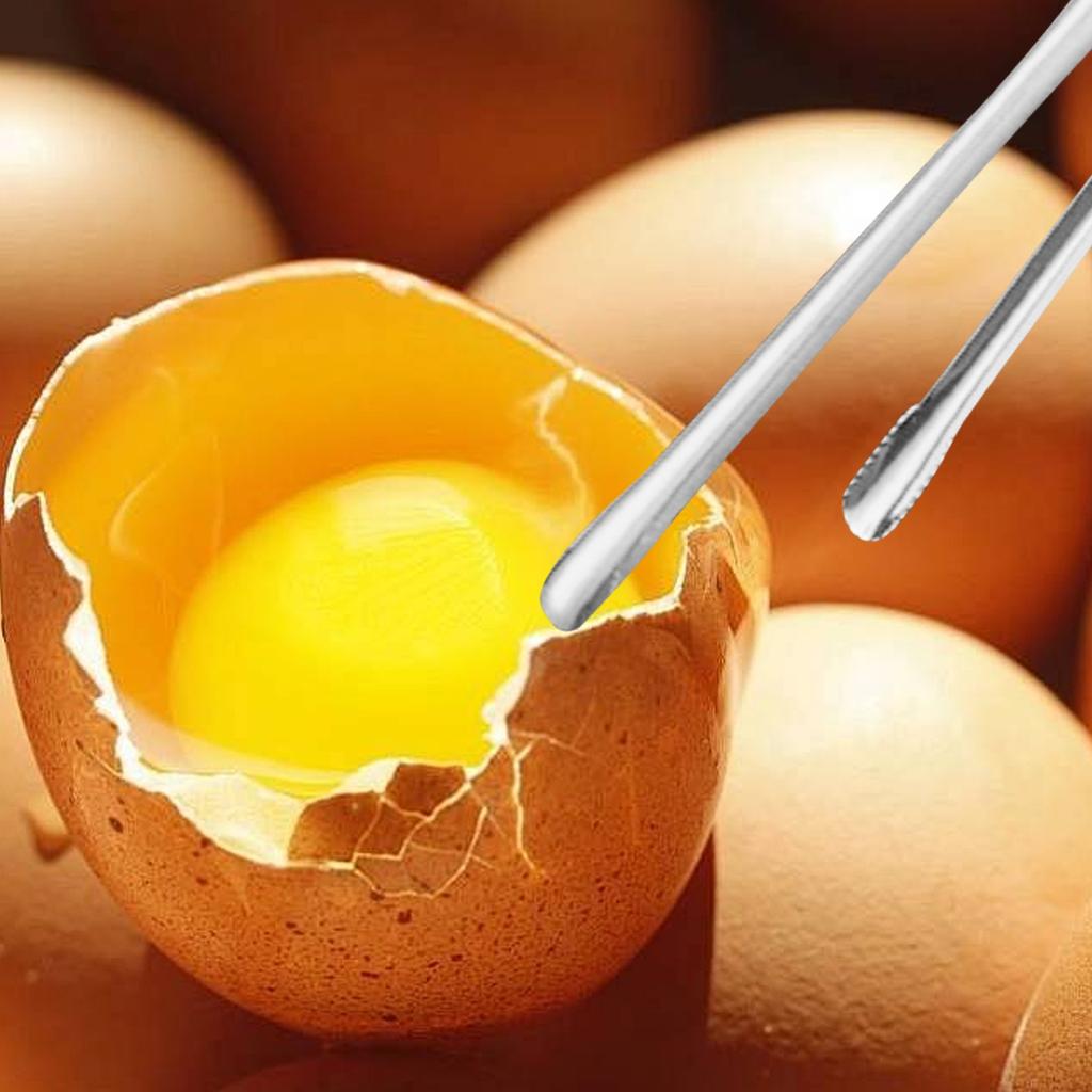 Kitchen Utensil Egg Chalazae Remover Tool Multifuctional Kitchen Accessories Stainless Steel Egg Chalaza Removal Supplies