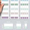 Colorful Transparent Writable Index Tabs and Memo Stickers for Students