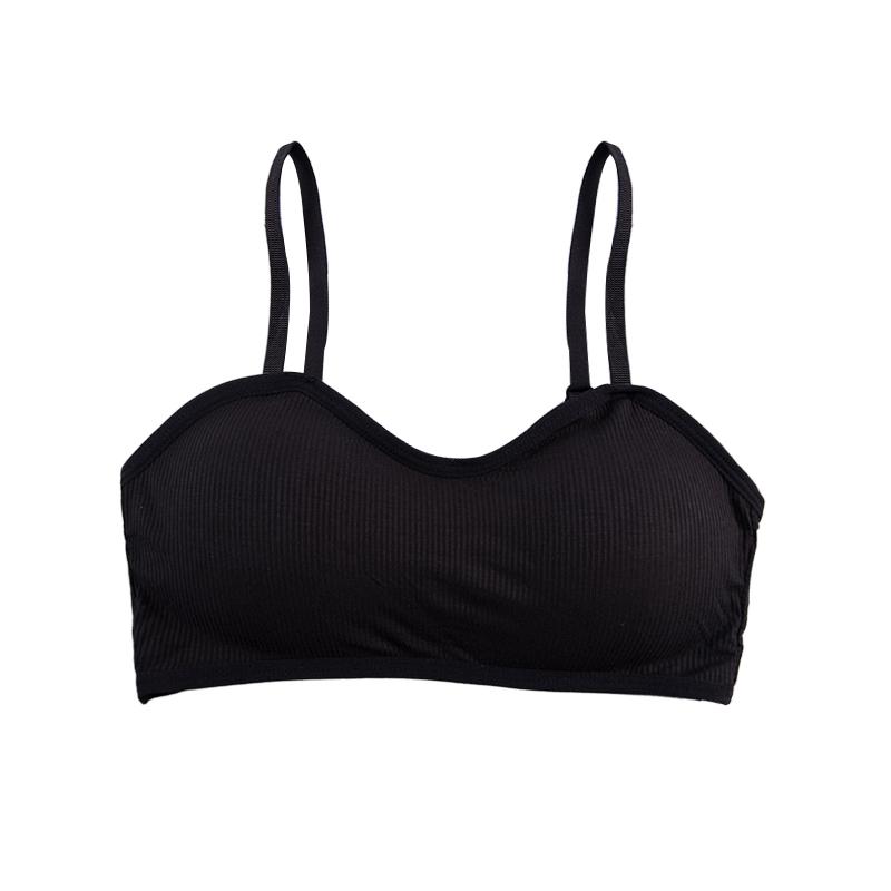 

Женский кроп топ бесшовный с подкладкой