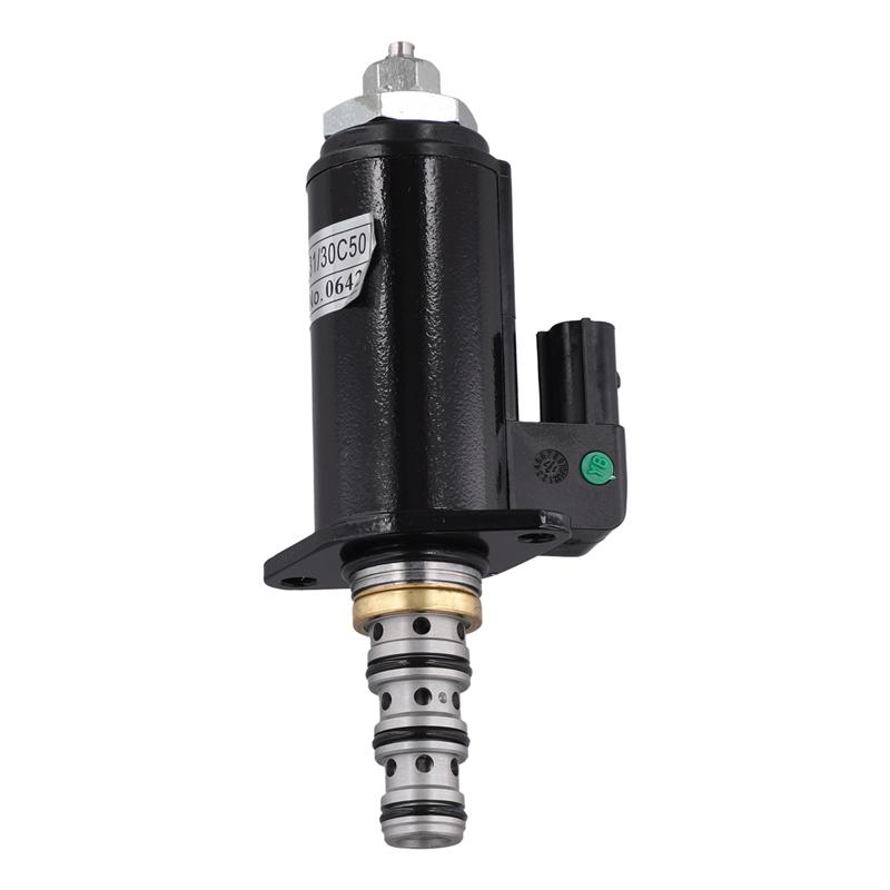 YB35V00005F1 KDRDE5K-31 30C50-107 Hydraulic Solenoid Valve For Kobelco SK200-6E SK230-6E