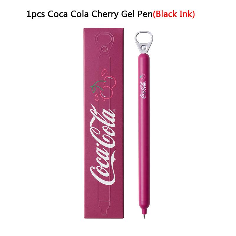 KACO Creative Cherry Pull-Tab Gel Ink Pens 800M Smooth Writing Press Pen Exam Office School Supplies Gift Innovative Stationery