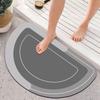 Simple Bathroom Mat Strong Absorbent Diatom Mud Mat Household Bathroom Dirty and Wear-resistant Quick Dry Non-slip Mat