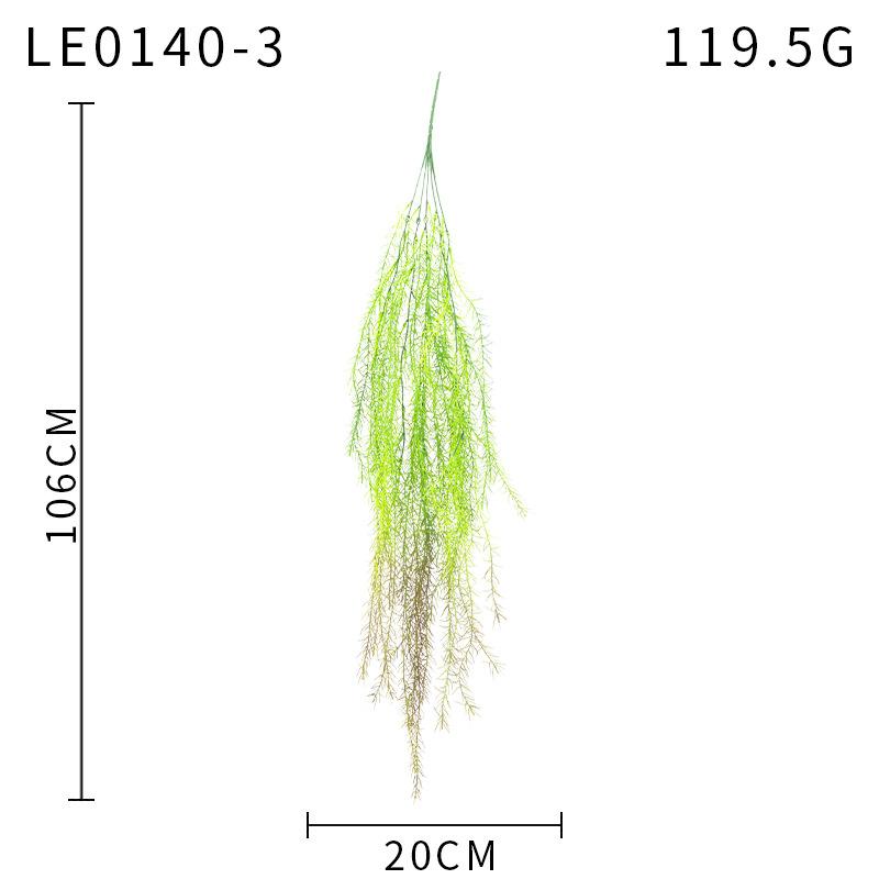 

Имитация зеленых растений и зеленых листьев для украшения, ротанговое настенное украшение для дома, стиль Мори, креативный фотореквизит