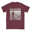 Mens Jimi Hendrix Live At Woodstock T Shirt  Cotton Clothes Funny Short Sleeve Round Collar Tees Big Size TShirt