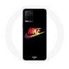 Case for Vivo Y21s 2021 / Y21 2021 Nike Logo Black Background Color