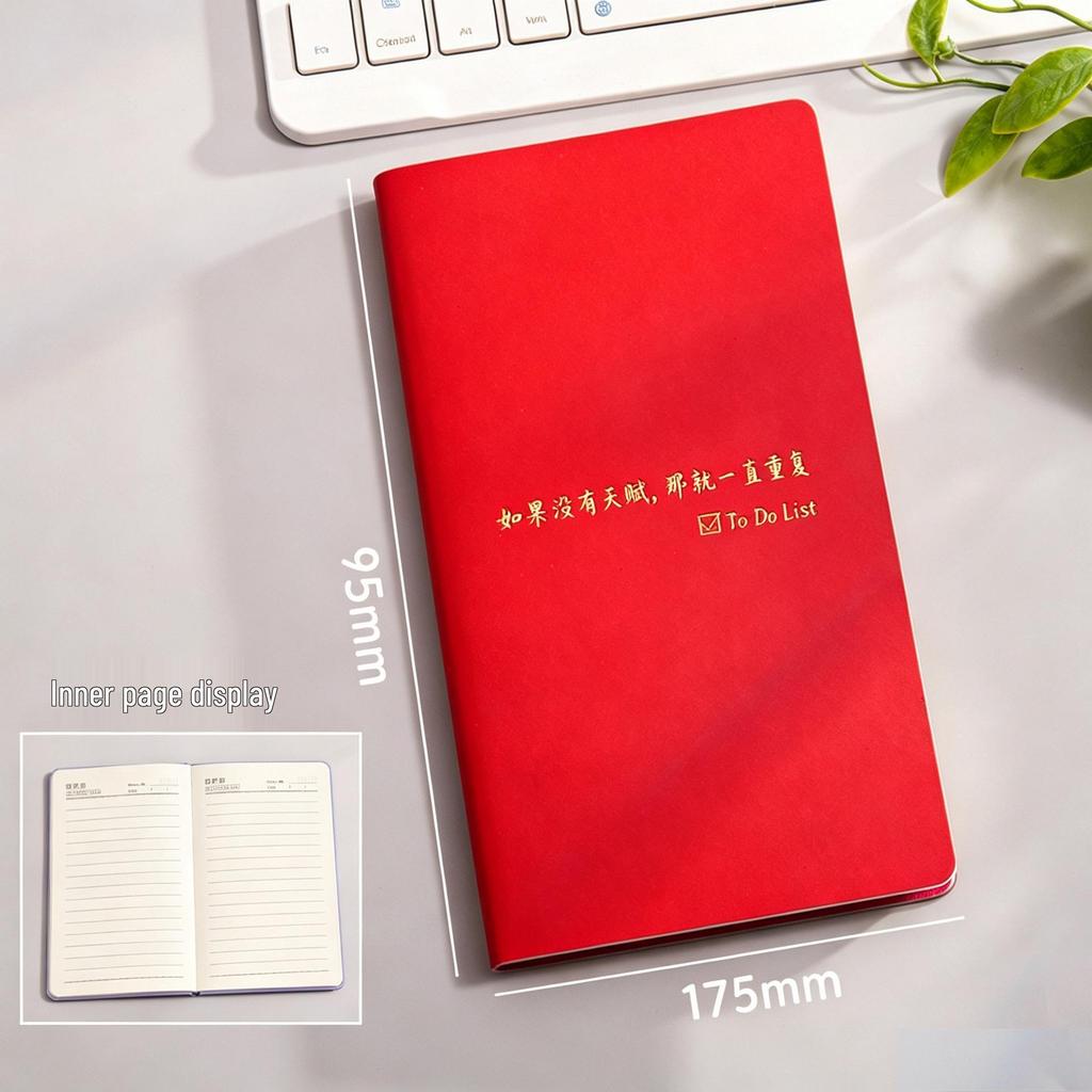 Custom A6 Portable Daily Business Planner - Small Pocket Notebook with Logo Printing
