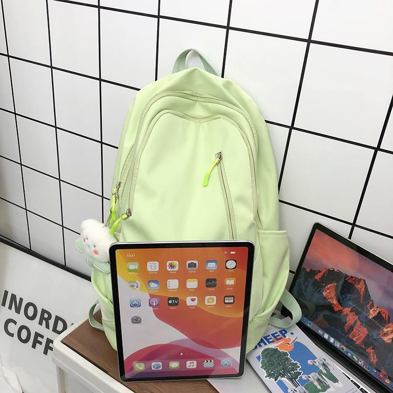 Japanese Simple Backpack New Large-capacity Student Schoolbag Casual Simple Backpack