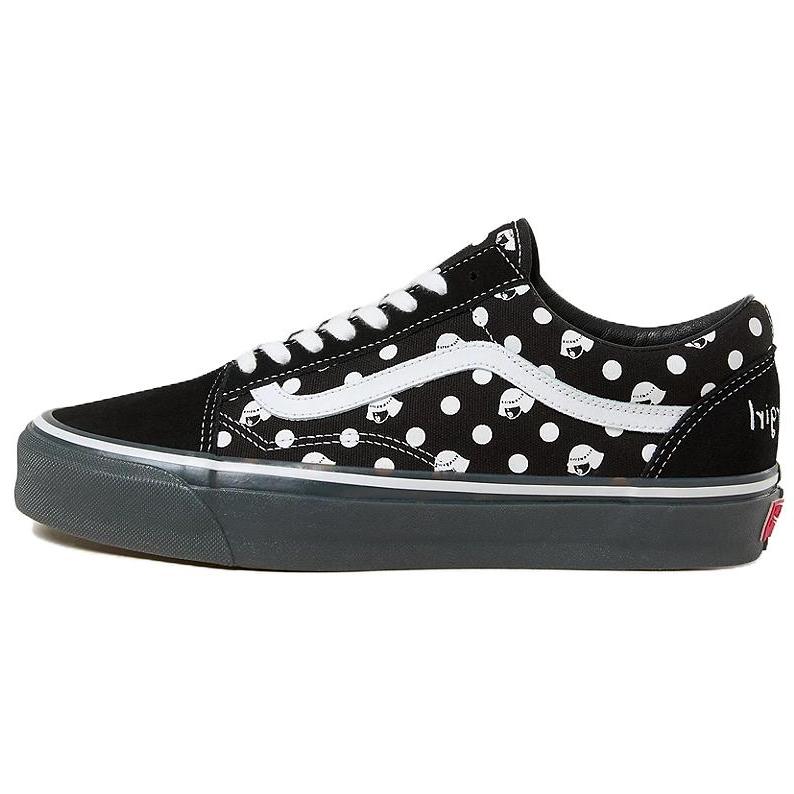 Vans Papergirl X  Old Skool Series LX Fashion Low-Top Skate Shoes Unisex Sneakers Black White VN000CXTMCG