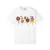 Happy Halloween Candy Doodle Cute Smiling Characters Spooky Treats Unisex TShirt