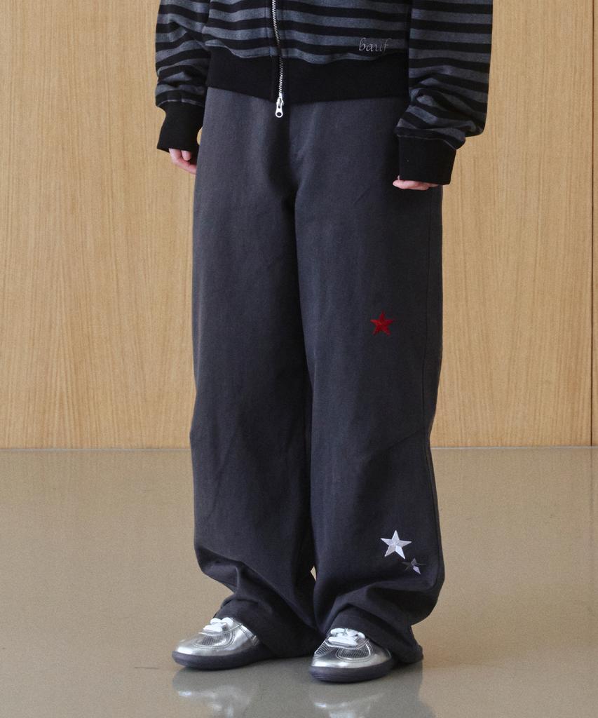 BAUF Star Symbol Pants [Charcoal]