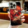 Rurouni Kenshin Anime Soft Phone Case For iPhone 15 16 17 Air 14 Pro Max 16E Plus 13 12 Mini Plating Anti-Fall Fundas