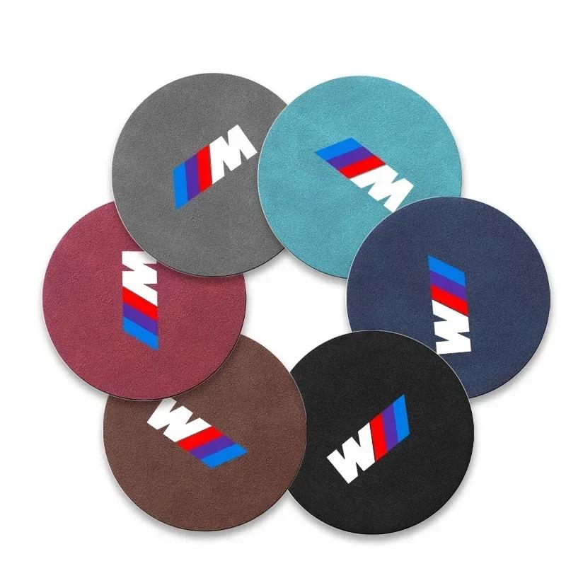 Piele intoarsă Antiderapant Izolație Pad pentru Pahar cu Apă Suport Decorativ pentru Pahar cu Apă Pentru BMW M E46 E90 E60 F10 F30 F20 E39 E36 X5 E70 F25 F15