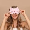 1PC Cute and Quirky Eye Mask for Sleep, Blocking Out Light, Suitable for Students. Breathable, Protects the Eyes, and Relieves Eye Fatigue.