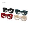 Women's Cat Eye Reading Glasses Retro Anti Blue Light Presbyopic Eyeglasses Fashion Printing Hyperopia Diopter +1.5 Óculos
